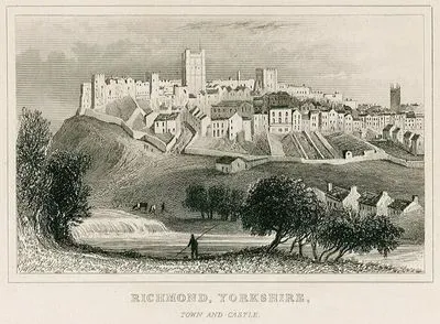 Richmond Kasabası Ve Kalesi, Yorkshire