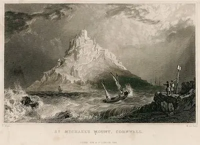 St.Michael Adası Ve Kalesi, Cornwall
