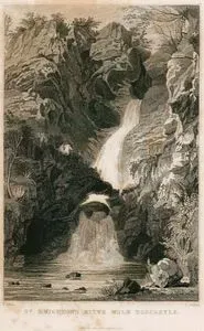 Boscastle Yakınlarında St.Knighton Kieve Şelalesi