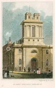 St.Mary Woolnoth Kilisesi, Lombard Caddesi, Pl.16