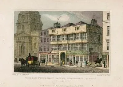 Old White Hart Taverna Binası, Bishopsgate Caddesi