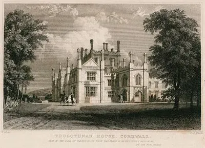 Falmouth Kontunun Evi Tregothnan Malikhanesi, Cornwall
