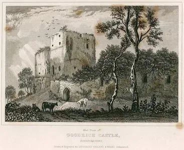 Goodrich Kalesi Ve Batı Kulesi, Herefordshire