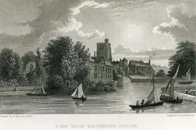 Maidstone Köprüsünden Maidstone