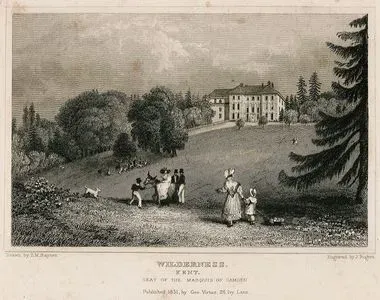Camden Markisinin Evi Wilderness Malikhanesi, Kent