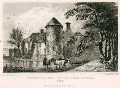 Hythe Yakınlarında Westenhanger Malikhanesi, Kent
