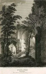 Çapraz Kanatdan (Transept) Netley Manastırının Batı Görünümü, Hampshire