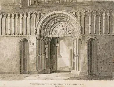 Rochester Katedralinin Batı Kapısı, Kent