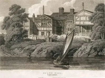 Hulme Hall Evleri, Lancashire
