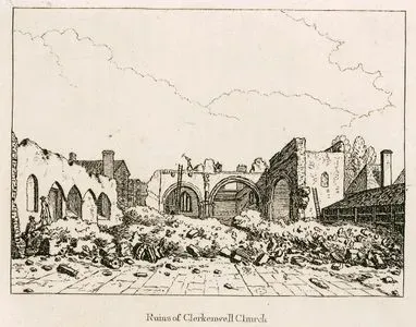 Clerkenwell Kilisesinin Kalıntıları