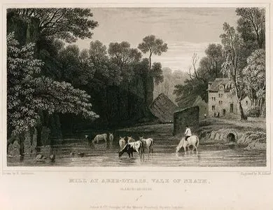 Neath Vadisinde Aber Dylais'de Değirmen, Glamorganshire