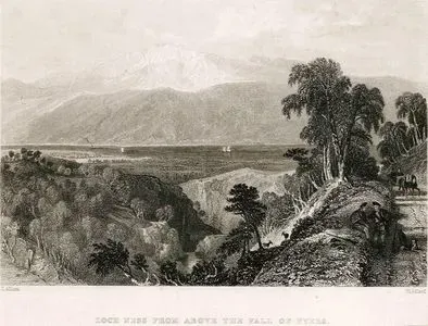 The Fall Of Fyers'in Üstünden Loch Ness Gölü