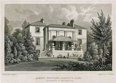 Tho.Raikes'in Evi Albany Cottage Malikhanesi, Regent Park