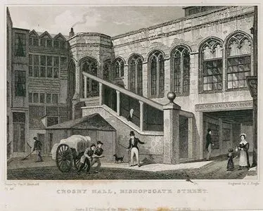 Crosby Hall Binası, Bishopgate Caddesi, Pl.86