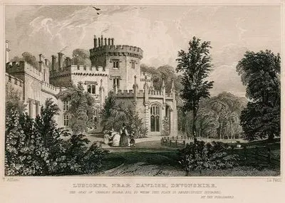Charles Hoare'nin Evi Luscombe Malikhanesi, Devonshire