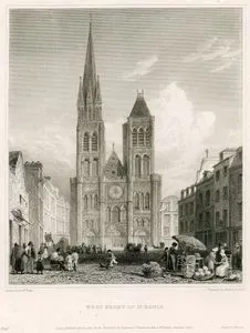 Saint Denis Basilikasının Batı Tarafı