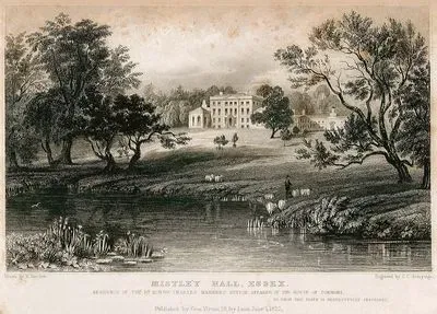 Avam Kamarası Başkanı Charles Manners Sutton'un Evi Mistley Hall Malikhanesi, Essex