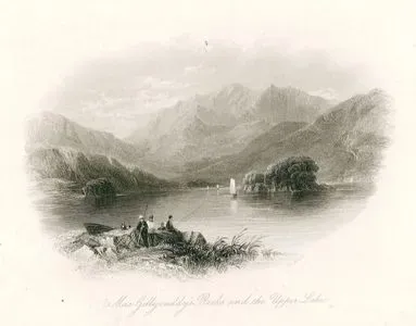 Macgillycuddy Reeks Dağları Ve Yukarı Göl