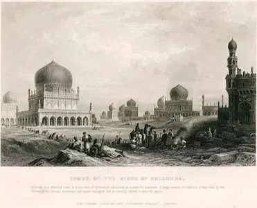 Haydarabad Golconda'da Bulunan Sultan Mezarlığı