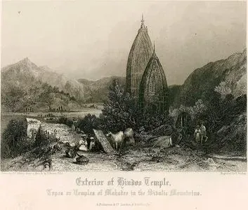 Sivalic Dağlarında Bulunan Mahadev (Sofuların Tanrısı) Hindu Tapınağı