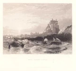 Lindisfarne Adası Kalesi