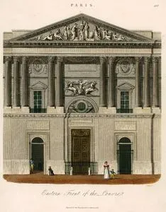Louvre Müzesinin Doğu Girişi,Paris