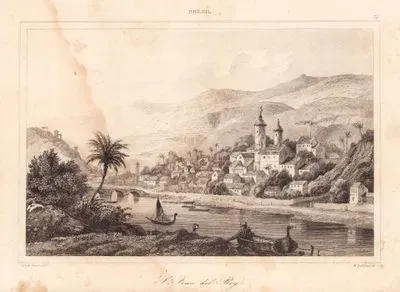Brezilya'da  Minas Gerais Eyaletinde Sao Joao Del Rei Şehri