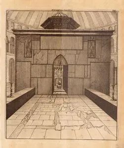 Kudüs'te Bulunan Kutsal Kabir (Yeniden Diriliş) Kilisesinin Girişi