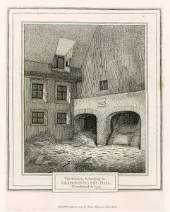Londra'da 1799 Yılında Yıkılmış Olan Leatherseller Binasının Mutfakları