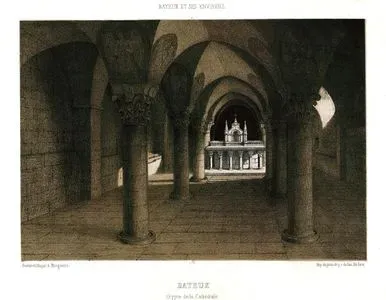 Bayeux Katedralinin Bodrumundaki Mezarlar