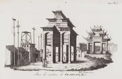 Ce-Ceu-Fu Zafer Takı, Guangzhou (Kanton), Çin, Resim 58.