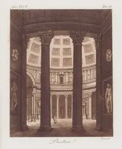 Roma Panteon Tapınağı, Avrupa. Cilt V. Resim 46.