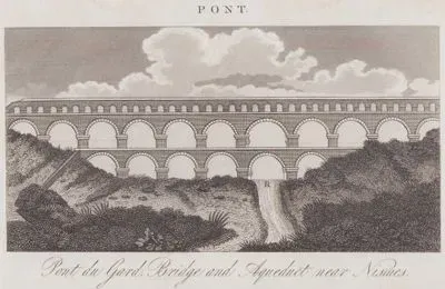 Pont du Gard, Nimes Yakınlarında Köprü ve Su Kemeri