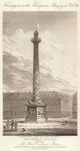 Vendome Meydanındaki Vendoma (Triumphal) Sütunu, Paris