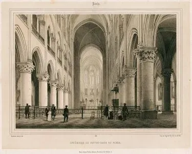 Notre Dame Katedralinin İçi, Paris
