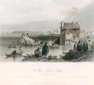 St.Regis, Kızılderili Köyü, St.Lawrence