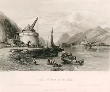 Ren Nehri Üzerinde Andernach