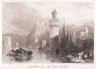 Ren Nehri Üzerinde Oberwesel