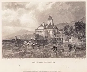 Chillon Şatosu, Cenevre Gölü
