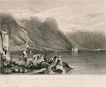 Chillon Şatosu, Cenevre Gölü, İsviçre