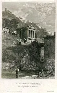 Clitumnus Tapınağı, Spoleto, İtalya