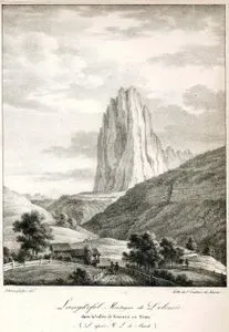 Dolomit Dağlarındaki Langkofel Tepesi