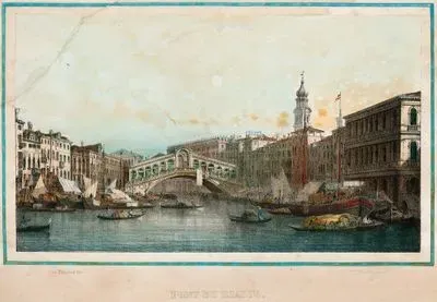 Rialto Köprüsü Venedik