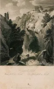 Tivoli'de Şelale