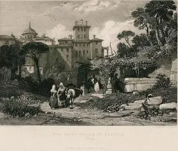 Chigi Sarayı, Ariccia, Roma, İtalya