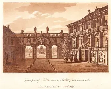 1684 yılında Olduğu Haliyle Ruben'in Evinin Önündeki Bahçe, Antwerp