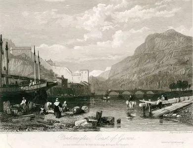 Cenova Sahilinde Ventimiglia