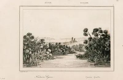 Ciane Nehrinin Kaynağı, Sicilya