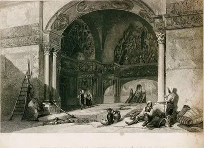 Zisa Kalesinin Girişi, Palermo, Sicilya