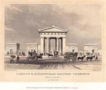 Londra Ve Birmingham Demiryolu İstasyonu, Euston Meydanı, Londra